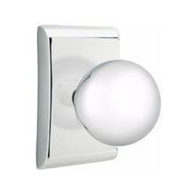 Load image into Gallery viewer, ORB (OR) PASSAGE (HALL/CLOSET) KNOB WITH 2-3/8" BACKSET AND 1/4" ROUND FACEPLATE AND STRIKEPLATE