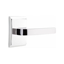 Load image into Gallery viewer, BRESLIN (BRL) PRIVACY (BED/BATH) LEVER WITH 2-3/8" BACKSET AND 1/4" ROUND FACEPLATE AND STRIKEPLATE