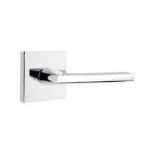 Load image into Gallery viewer, HELIOS (HLO) PASSAGE (HALL/CLOSET) LEVER WITH 2-3/8" BACKSET AND 1/4" ROUND FACEPLATE AND STRIKEPLATE