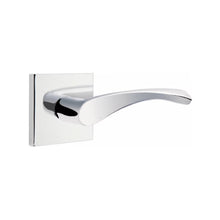 Load image into Gallery viewer, TRITON (TRT) PRIVACY (BED/BATH) LEVER WITH 2-3/8" BACKSET AND 1/4" ROUND FACEPLATE AND STRIKEPLATE