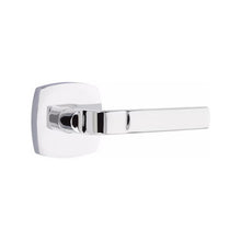 Load image into Gallery viewer, ASTON (AST) PRIVACY (BED/BATH) LEVER WITH 2-3/8" BACKSET AND 1/4" ROUND FACEPLATE AND STRIKEPLATE