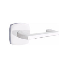 Load image into Gallery viewer, ARGOS (AG) PASSAGE (HALL/CLOSET) LEVER WITH 2-3/8" BACKSET AND 1/4" ROUND FACEPLATE AND STRIKEPLATE