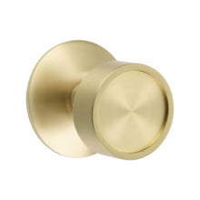 Load image into Gallery viewer, VERVE (VR) PASSAGE (HALL/CLOSET) KNOB WITH 2-3/8" BACKSET AND 1/4" ROUND FACEPLATE AND STRIKEPLATE