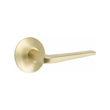 Load image into Gallery viewer, ATHENA (ATN) PRIVACY (BED/BATH) LEVER WITH 2-3/8" BACKSET AND 1/4" ROUND FACEPLATE AND STRIKEPLATE