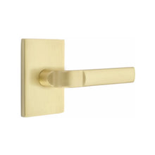 Load image into Gallery viewer, ASTON (AST) PASSAGE (HALL/CLOSET) LEVER WITH 2-3/8" BACKSET AND 1/4" ROUND FACEPLATE AND STRIKEPLATE
