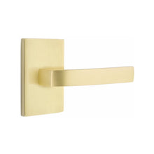 Load image into Gallery viewer, BRESLIN (BRL) PRIVACY (BED/BATH) LEVER WITH 2-3/8" BACKSET AND 1/4" ROUND FACEPLATE AND STRIKEPLATE