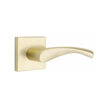 Load image into Gallery viewer, TRITON (TRT) PRIVACY (BED/BATH) LEVER WITH 2-3/8" BACKSET AND 1/4" ROUND FACEPLATE AND STRIKEPLATE