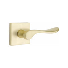 Load image into Gallery viewer, LUZERN (LU) PASSAGE (HALL/CLOSET) LEVER WITH 2-3/8" BACKSET AND 1/4" ROUND FACEPLATE AND STRIKEPLATE