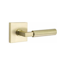 Load image into Gallery viewer, HERCULES (HEC) PRIVACY (BED/BATH) LEVER WITH 2-3/8" BACKSET AND 1/4" ROUND FACEPLATE AND STRIKEPLATE