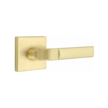 Load image into Gallery viewer, ASTON (AST) PRIVACY (BED/BATH) LEVER WITH 2-3/8" BACKSET AND 1/4" ROUND FACEPLATE AND STRIKEPLATE