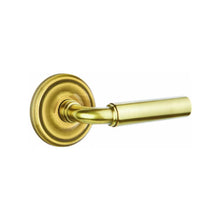 Load image into Gallery viewer, MANNING (MNG) PASSAGE (HALL/CLOSET) LEVER WITH 2-3/8" BACKSET AND 1/4" ROUND FACEPLATE AND STRIKEPLATE