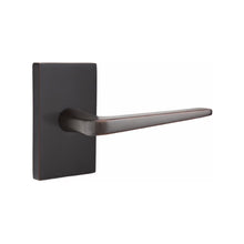 Load image into Gallery viewer, ATHENA (ATN) PASSAGE (HALL/CLOSET) LEVER WITH 2-3/8" BACKSET AND 1/4" ROUND FACEPLATE AND STRIKEPLATE