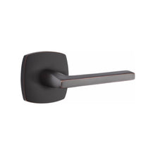 Load image into Gallery viewer, HELIOS (HLO) PASSAGE (HALL/CLOSET) LEVER WITH 2-3/8" BACKSET AND 1/4" ROUND FACEPLATE AND STRIKEPLATE