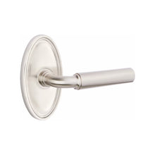 Load image into Gallery viewer, MANNING (MNG) PRIVACY (BED/BATH) LEVER WITH 2-3/8&quot; BACKSET AND 1/4&quot; ROUND FACEPLATE AND STRIKEPLATE
