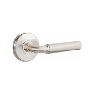 MANNING (MNG) PRIVACY (BED/BATH) LEVER WITH 2-3/8" BACKSET AND 1/4" ROUND FACEPLATE AND STRIKEPLATE