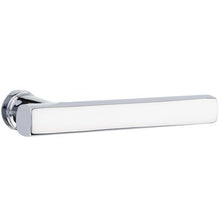 Load image into Gallery viewer, ORION POLISHED CHROME (US26) HANDLESET DUMMY [4806] W/ 2-3/8&quot; BACKSET AND 1/4&quot; ROUND FACEPLATE AND STRIKEPLATE W/ INTERIOR LEVER
