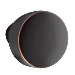 ORION OIL RUBBED BRONZE (US10B) HANDLESET DUMMY [4806] W/ 2-3/8" BACKSET AND 1/4" ROUND FACEPLATE AND STRIKEPLATE W/ INTERIOR KNOB