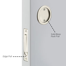 Load image into Gallery viewer, SQUARE DUMMY (2136) POCKET DOOR TUBULAR LOCKS WITH 2-3/8&quot; BACKSET
