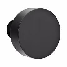 Load image into Gallery viewer, ORION FLAT BLACK (US19) HANDLESET DUMMY [4806] W/ 2-3/8&quot; BACKSET AND 1/4&quot; ROUND FACEPLATE AND STRIKEPLATE W/ INTERIOR KNOB
