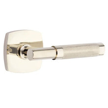 Load image into Gallery viewer, URBAN MODERN SECTIONAL POLISHED NICKEL (US14) HANDLESET DUMMY [4705] W/ 2-3/8&quot; BACKSET AND 1/4&quot; ROUND FACEPLATE AND STRIKEPLATE W/ INTERIOR LEVER
