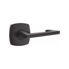 Load image into Gallery viewer, URBAN MODERN SECTIONAL OIL RUBBED BRONZE (US10B) HANDLESET DUMMY [4705] W/ 2-3/8&quot; BACKSET AND 1/4&quot; ROUND FACEPLATE AND STRIKEPLATE W/ INTERIOR LEVER
