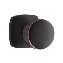 Load image into Gallery viewer, URBAN MODERN SECTIONAL OIL RUBBED BRONZE (US10B) HANDLESET DUMMY [4705] W/ 2-3/8&quot; BACKSET AND 1/4&quot; ROUND FACEPLATE AND STRIKEPLATE W/ INTERIOR KNOB
