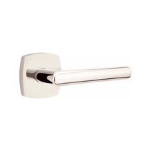 Load image into Gallery viewer, URBAN MODERN SECTIONAL POLISHED NICKEL (US14) HANDLESET DUMMY [4705] W/ 2-3/8&quot; BACKSET AND 1/4&quot; ROUND FACEPLATE AND STRIKEPLATE W/ INTERIOR LEVER
