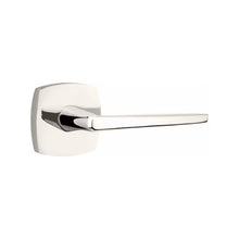 Load image into Gallery viewer, URBAN MODERN SECTIONAL POLISHED NICKEL (US14) HANDLESET DUMMY [4705] W/ 2-3/8&quot; BACKSET AND 1/4&quot; ROUND FACEPLATE AND STRIKEPLATE W/ INTERIOR LEVER

