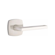 Load image into Gallery viewer, URBAN MODERN SECTIONAL SATIN NICKEL (US15) HANDLESET DUMMY [4705] W/ 2-3/8&quot; BACKSET AND 1/4&quot; ROUND FACEPLATE AND STRIKEPLATE W/ INTERIOR LEVER

