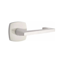 Load image into Gallery viewer, URBAN MODERN SECTIONAL SATIN NICKEL (US15) HANDLESET DUMMY [4705] W/ 2-3/8&quot; BACKSET AND 1/4&quot; ROUND FACEPLATE AND STRIKEPLATE W/ INTERIOR LEVER
