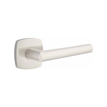 Load image into Gallery viewer, URBAN MODERN SECTIONAL SATIN NICKEL (US15) HANDLESET DUMMY [4705] W/ 2-3/8&quot; BACKSET AND 1/4&quot; ROUND FACEPLATE AND STRIKEPLATE W/ INTERIOR LEVER
