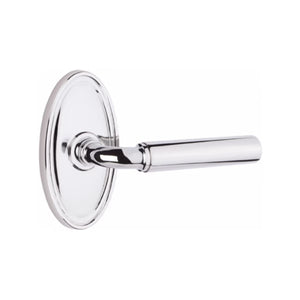MANNING (MNG) PRIVACY (BED/BATH) LEVER WITH 2-3/8" BACKSET AND 1/4" ROUND FACEPLATE AND STRIKEPLATE