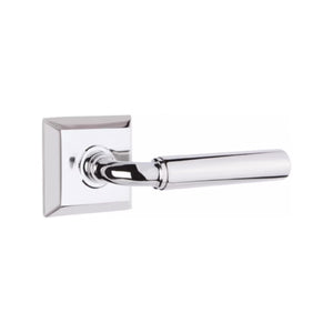 MANNING (MNG) PRIVACY (BED/BATH) LEVER WITH 2-3/8" BACKSET AND 1/4" ROUND FACEPLATE AND STRIKEPLATE