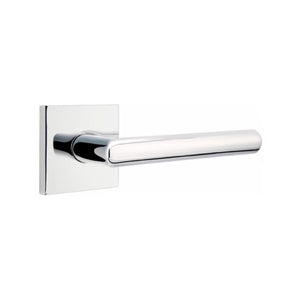 EMPOWERED MOTORIZED TOUCHSCREEN KEYPAD ENTRY SET BADEN GRIP (EMP0103) POLISHED CHROME (US26) W/ 2-3/8" BACKSET AND 1/4" ROUND FACEPLATE AND STRIKEPLATE W/ INTERIOR LEVER