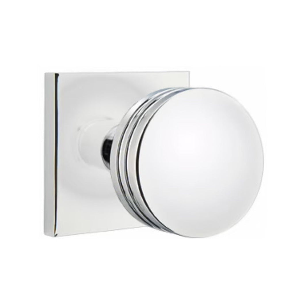 EMPOWERED MOTORIZED TOUCHSCREEN KEYPAD ENTRY SET BADEN GRIP (EMP0103) POLISHED CHROME (US26) W/ 2-3/8