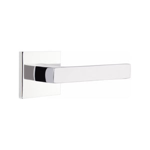 EMPOWERED MOTORIZED TOUCHSCREEN KEYPAD ENTRY SET BADEN GRIP (EMP0103) POLISHED CHROME (US26) W/ 2-3/8" BACKSET AND 1/4" ROUND FACEPLATE AND STRIKEPLATE W/ INTERIOR LEVER