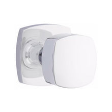Load image into Gallery viewer, URBAN MODERN SECTIONAL POLISHED CHROME (US26) HANDLESET DUMMY [4705] W/ 2-3/8&quot; BACKSET AND 1/4&quot; ROUND FACEPLATE AND STRIKEPLATE W/ INTERIOR KNOB
