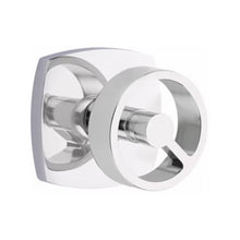 Load image into Gallery viewer, URBAN MODERN SECTIONAL POLISHED CHROME (US26) HANDLESET DUMMY [4705] W/ 2-3/8&quot; BACKSET AND 1/4&quot; ROUND FACEPLATE AND STRIKEPLATE W/ INTERIOR KNOB
