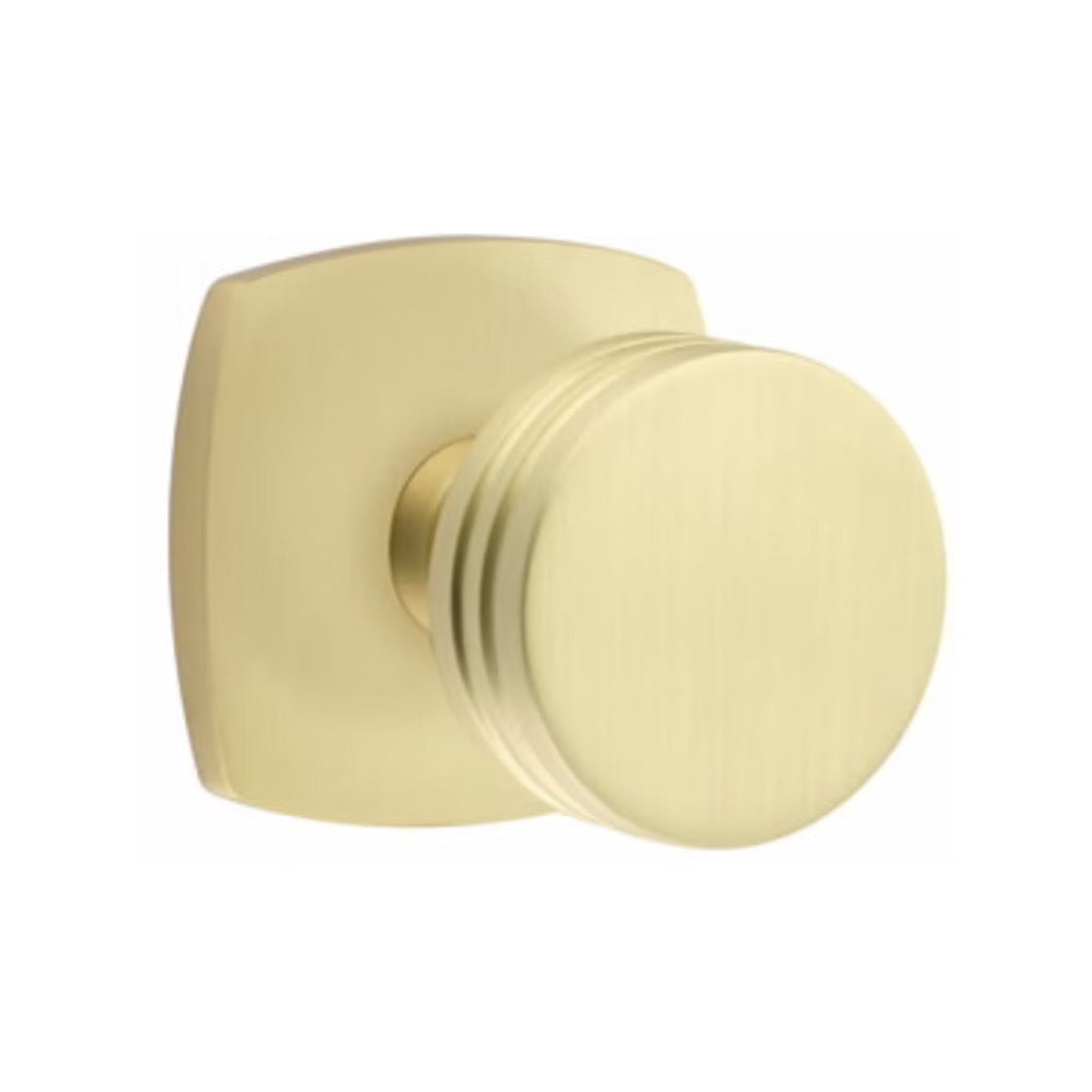 URBAN MODERN SECTIONAL SATIN BRASS (US4) HANDLESET DUMMY [4705] W/ 2-3/8
