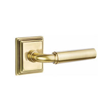 Load image into Gallery viewer, MANNING (MNG) PRIVACY (BED/BATH) LEVER WITH 2-3/8&quot; BACKSET AND 1/4&quot; ROUND FACEPLATE AND STRIKEPLATE
