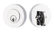 Load image into Gallery viewer, MODERN DISC DEADBOLT WITH 2-3/8&quot; BACKSET AND 1/4&quot; ROUND FACEPLATE AND STRIKEPLATE
