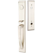 Load image into Gallery viewer, ORION SATIN NICKEL (US15) HANDLESET DUMMY [4806] W/ 2-3/8&quot; BACKSET AND 1/4&quot; ROUND FACEPLATE AND STRIKEPLATE W/ INTERIOR KNOB
