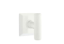 Load image into Gallery viewer, THE ACE KNURLED (ACEKN) PRIVACY (BED/BATH) KNOB WITH 2-3/8&quot; BACKSET AND 1/4&quot; ROUND FACEPLATE AND STRIKEPLATE
