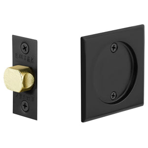 SQUARE PASSAGE (2134) POCKET DOOR TUBULAR LOCKS WITH 2-3/8" BACKSET