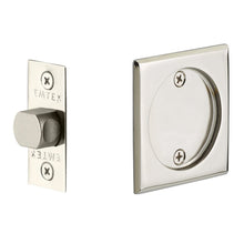 Load image into Gallery viewer, SQUARE PASSAGE (2134) POCKET DOOR TUBULAR LOCKS WITH 2-3/8&quot; BACKSET
