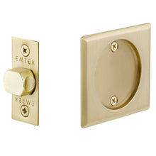 Load image into Gallery viewer, SQUARE PASSAGE (2134) POCKET DOOR TUBULAR LOCKS WITH 2-3/8&quot; BACKSET
