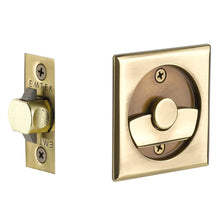 Load image into Gallery viewer, SQUARE PRIVACY (2135) POCKET DOOR TUBULAR LOCKS WITH 2-3/8&quot; BACKSET
