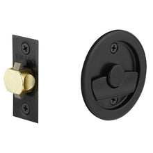 Load image into Gallery viewer, ROUND PRIVACY (2145) POCKET DOOR TUBULAR LOCKS WITH 2-3/8&quot; BACKSET
