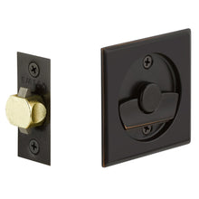 Load image into Gallery viewer, SQUARE PRIVACY (2135) POCKET DOOR TUBULAR LOCKS WITH 2-3/8&quot; BACKSET
