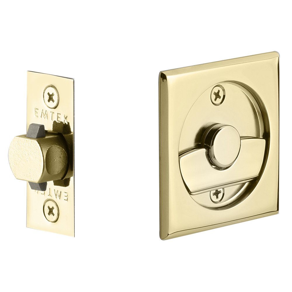 SQUARE PRIVACY (2135) POCKET DOOR TUBULAR LOCKS WITH 2-3/8